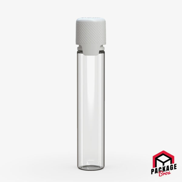 Chubby Gorilla Aviator CR Bottle 30ml Clear Natural Bottle With Opaque White Closure