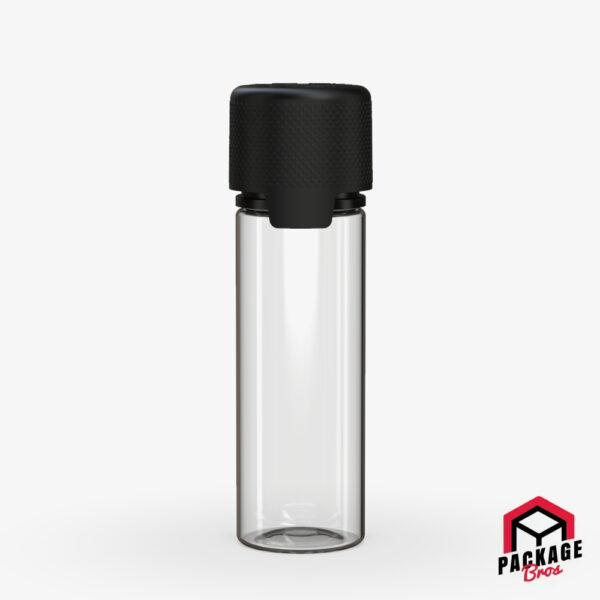 Chubby Gorilla Aviator CR Bottle 50ml Clear Natural Bottle With Opaque Black Closure