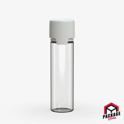 Chubby Gorilla Aviator CR Bottle 60ml Clear Natural Bottle With Opaque White Closure