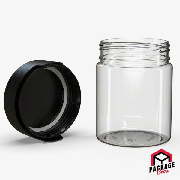 Chubby Gorilla Aviator CR XL Container 18.5oz Clear with Black Cap