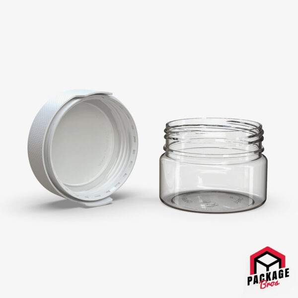 Chubby Gorilla Aviator CR XL Container 7.5oz Clear with White Cap