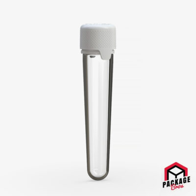Chubby Gorilla Aviator CR Tube 100mm Clear with White Cap