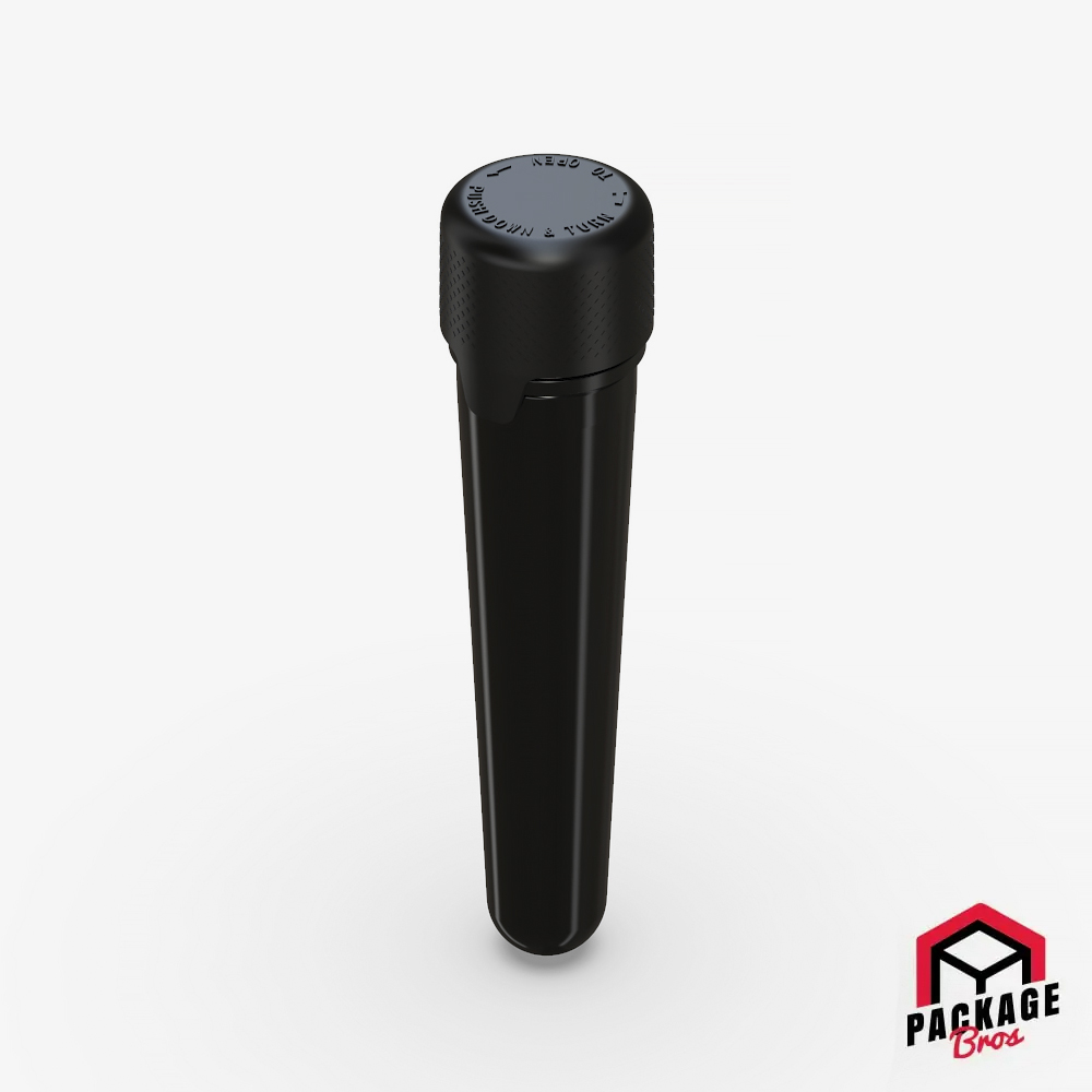 100% Biodegradable 95mm CR Opaque Black Plastic Joint Tubes