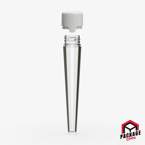 Chubby Gorilla Aviator CR Tube 113mm Clear with White Cap
