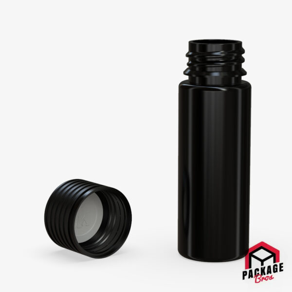 Chubby Gorilla Spiral CR Tube 65mm Opaque Black Tube With Opaque Black Closure