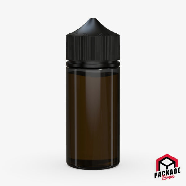 Chubby Gorilla V3 Pet Unicorn Bottle 100ml Translucent Black Bottle With Opaque Black Closure