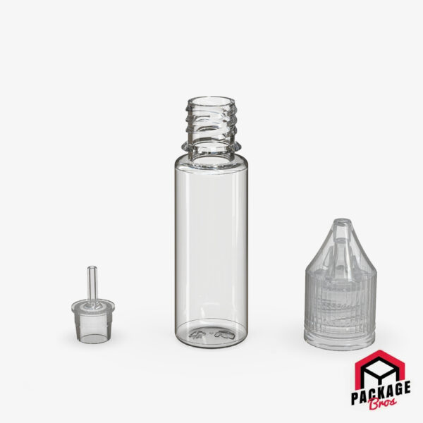 Chubby Gorilla V3 Pet Unicorn Bottle 16.5ml Clear Natural Bottle With Clear Natural Closure