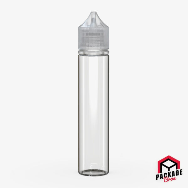 Chubby Gorilla V3 Pet Unicorn Bottle 75ml Clear Natural Bottle With Clear Natural Closure
