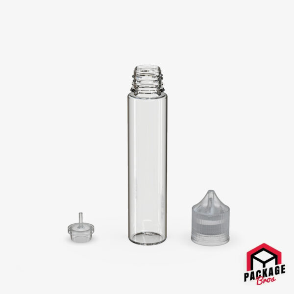 Chubby Gorilla V3 Pet Unicorn Bottle 75ml Clear Natural Bottle With Clear Natural Closure