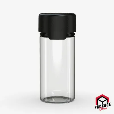 Chubby Gorilla Aviator CR Bottle 100ml Clear Natural Bottle With Opaque Black Closure