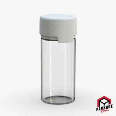 Chubby Gorilla Aviator CR Bottle 100ml Clear Natural Bottle With Opaque White Closure